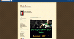 Desktop Screenshot of hartobastante.blogspot.com