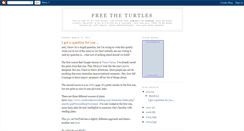 Desktop Screenshot of freetheturtles.blogspot.com