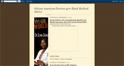 Desktop Screenshot of africanamericandoctors.blogspot.com