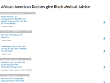 Tablet Screenshot of africanamericandoctors.blogspot.com