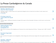 Tablet Screenshot of lapressecambodgienne.blogspot.com