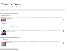 Tablet Screenshot of chismesdelcolegioanahuac.blogspot.com