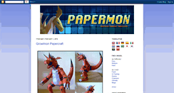 Desktop Screenshot of digipapermon.blogspot.com