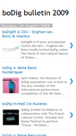Mobile Screenshot of bodigbulletin.blogspot.com