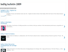 Tablet Screenshot of bodigbulletin.blogspot.com