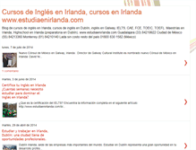 Tablet Screenshot of estudiaenirlanda.blogspot.com