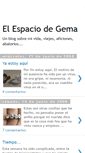 Mobile Screenshot of elespaciodegema.blogspot.com