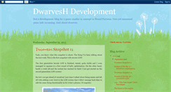 Desktop Screenshot of dwarvesh.blogspot.com