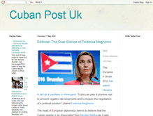 Tablet Screenshot of cubanpostuk.blogspot.com