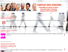 Tablet Screenshot of emploi-des-seniors.blogspot.com