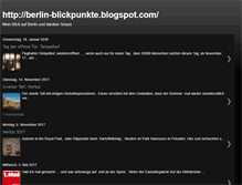 Tablet Screenshot of berlin-blickpunkte.blogspot.com