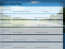 Tablet Screenshot of braunsbeakerblog.blogspot.com