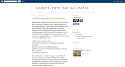 Desktop Screenshot of gambarfotodanwallpaper.blogspot.com