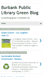 Mobile Screenshot of burbankgreenpages.blogspot.com