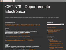 Tablet Screenshot of cet8rn-departamentoelectronica.blogspot.com