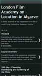 Mobile Screenshot of londonfilmacademyonlocationinalgarve.blogspot.com