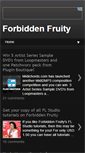 Mobile Screenshot of forbidden-fruity.blogspot.com