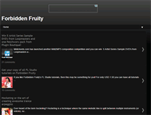 Tablet Screenshot of forbidden-fruity.blogspot.com