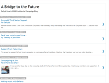 Tablet Screenshot of dafydd4president.blogspot.com