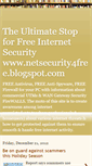 Mobile Screenshot of netsecurity4free.blogspot.com