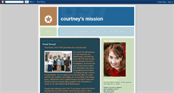 Desktop Screenshot of courtneysmission.blogspot.com