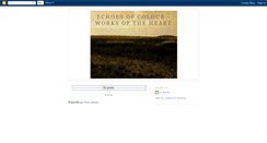 Desktop Screenshot of echoesofcolour.blogspot.com