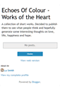 Mobile Screenshot of echoesofcolour.blogspot.com