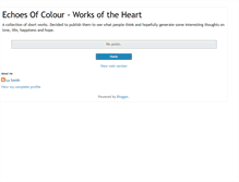 Tablet Screenshot of echoesofcolour.blogspot.com