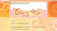 Desktop Screenshot of myazaracollection.blogspot.com