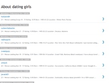 Tablet Screenshot of aboutdatinggirls-tits.blogspot.com