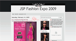 Desktop Screenshot of jspfashionexpo2009.blogspot.com