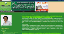 Desktop Screenshot of diariolibertador.blogspot.com