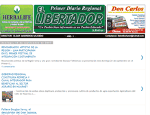 Tablet Screenshot of diariolibertador.blogspot.com