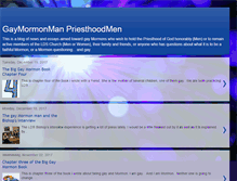 Tablet Screenshot of gaymormonman.blogspot.com