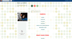Desktop Screenshot of kainspecialist.blogspot.com