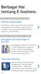 Mobile Screenshot of ebusiness-ind.blogspot.com