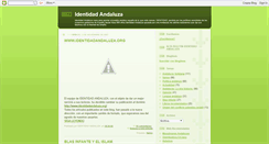 Desktop Screenshot of identidadandaluza.blogspot.com