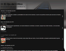 Tablet Screenshot of elojodelcritico.blogspot.com