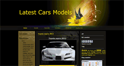 Desktop Screenshot of carzmodel.blogspot.com