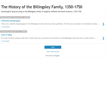 Tablet Screenshot of billingsleyhistory.blogspot.com