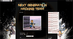 Desktop Screenshot of newgen-team.blogspot.com