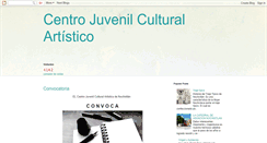 Desktop Screenshot of cjucaa.blogspot.com