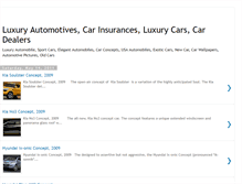 Tablet Screenshot of luxuryautomotives.blogspot.com