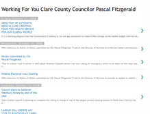 Tablet Screenshot of councilorpascalfitzgerald.blogspot.com