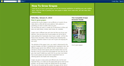 Desktop Screenshot of learn-how-to-grow-grapes.blogspot.com