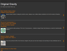 Tablet Screenshot of originalgravity.blogspot.com