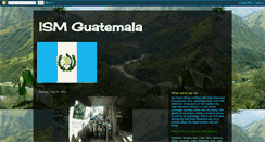 Desktop Screenshot of ismguatemala.blogspot.com