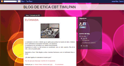 Desktop Screenshot of blogeticacbttimilpan.blogspot.com