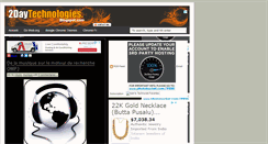 Desktop Screenshot of 2daytechnologies.blogspot.com