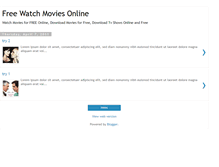 Tablet Screenshot of freewatchmovie.blogspot.com
